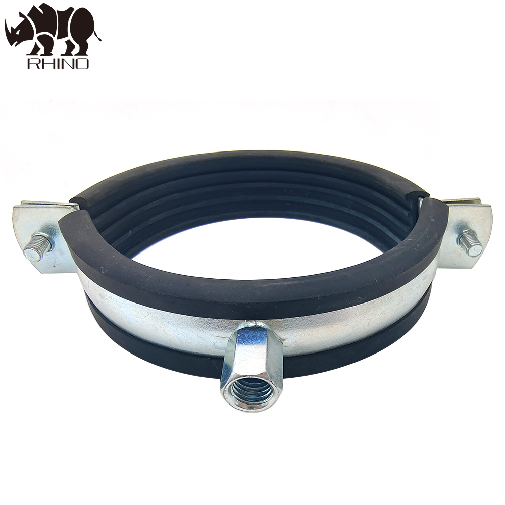 Pipe Clamp With Rubber