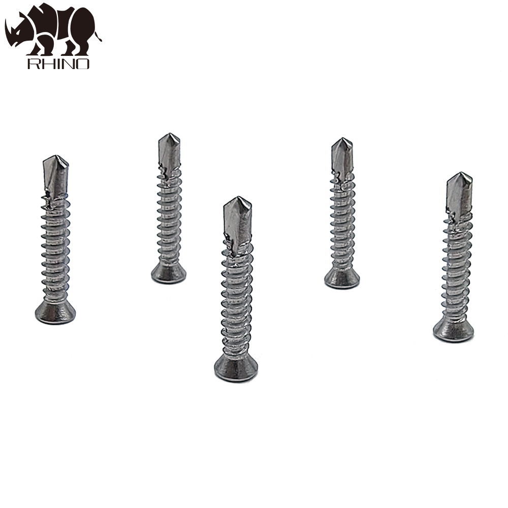 Square Drive Flat Countersunk Head Self Drilling Screw