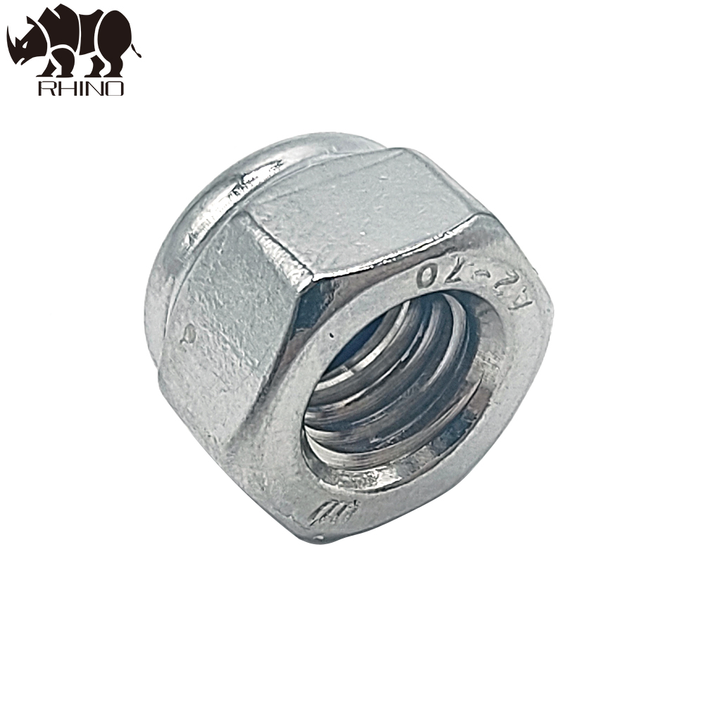 Steel Lock Hexagonal Nut With Nylon Insert DIN985