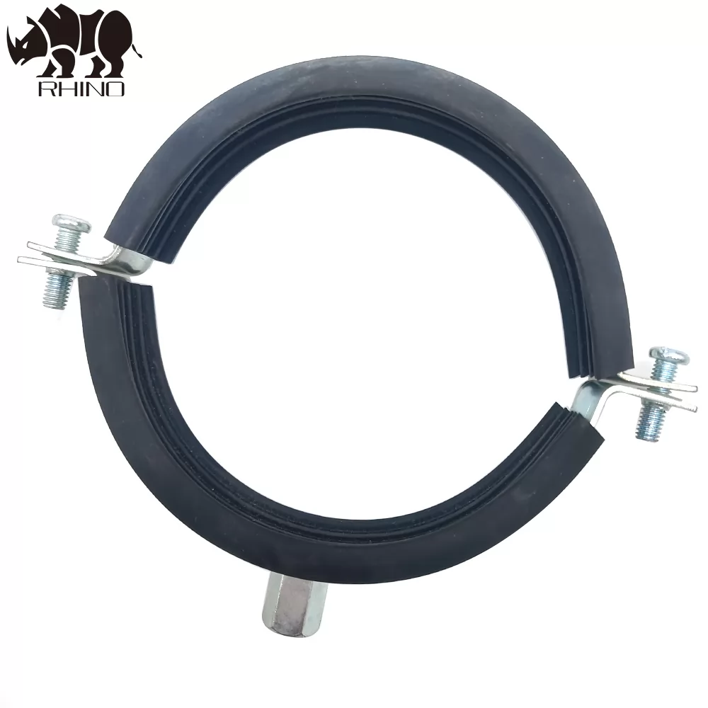 Pipe Clamp With Rubber