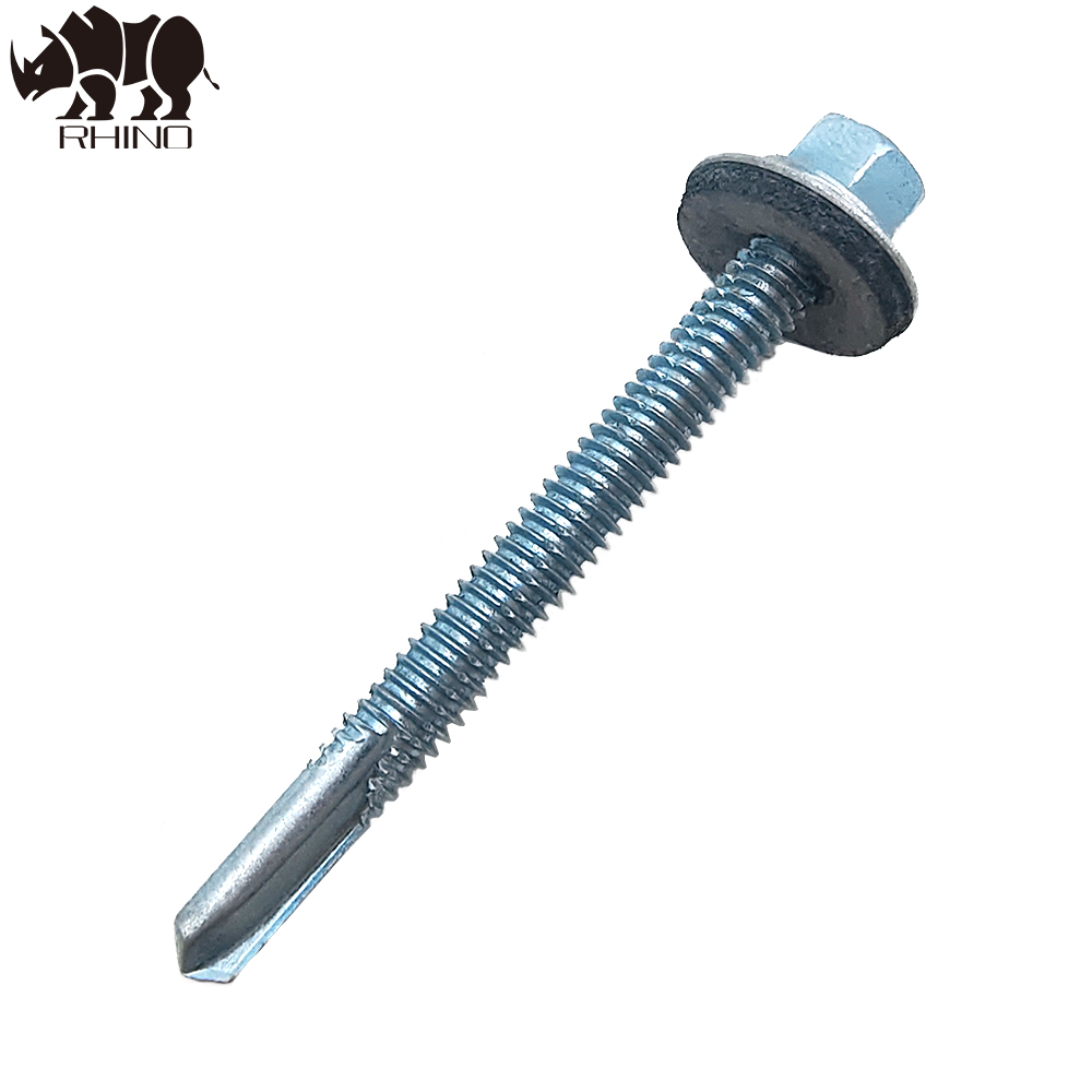 Bi-Metal Hex Head Self-Drilling Screw Point #5